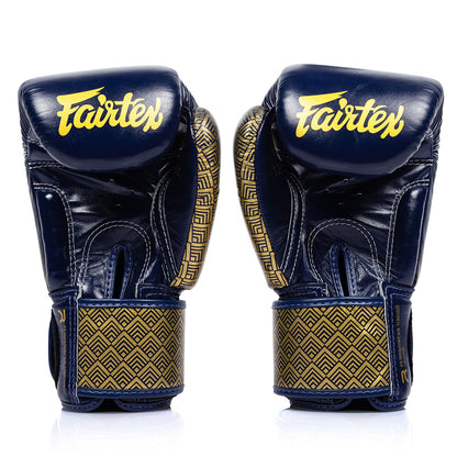 Fairtex X Rajadamnern Premium Boxing Gloves - Navy