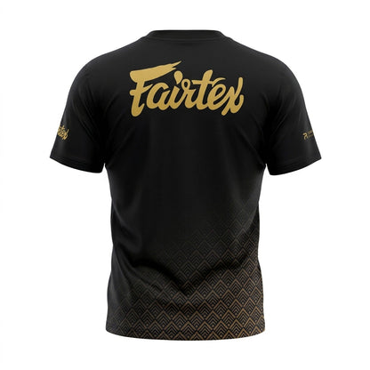 Fairtex x Rajadamnern T-Shirt - Black/Gold