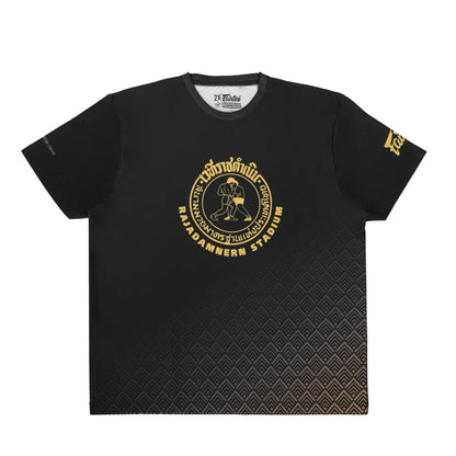 Fairtex x Rajadamnern T-Shirt - Black/Gold