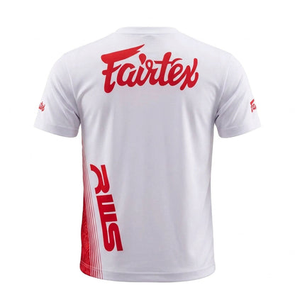 Fairtex x RWS T-Shirt - White-Red
