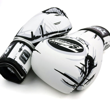 FBGVL4-66 Twins Comic Boxing Gloves White