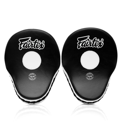 Fairtex FMV9 Contoured Focus Mitts - Black-White