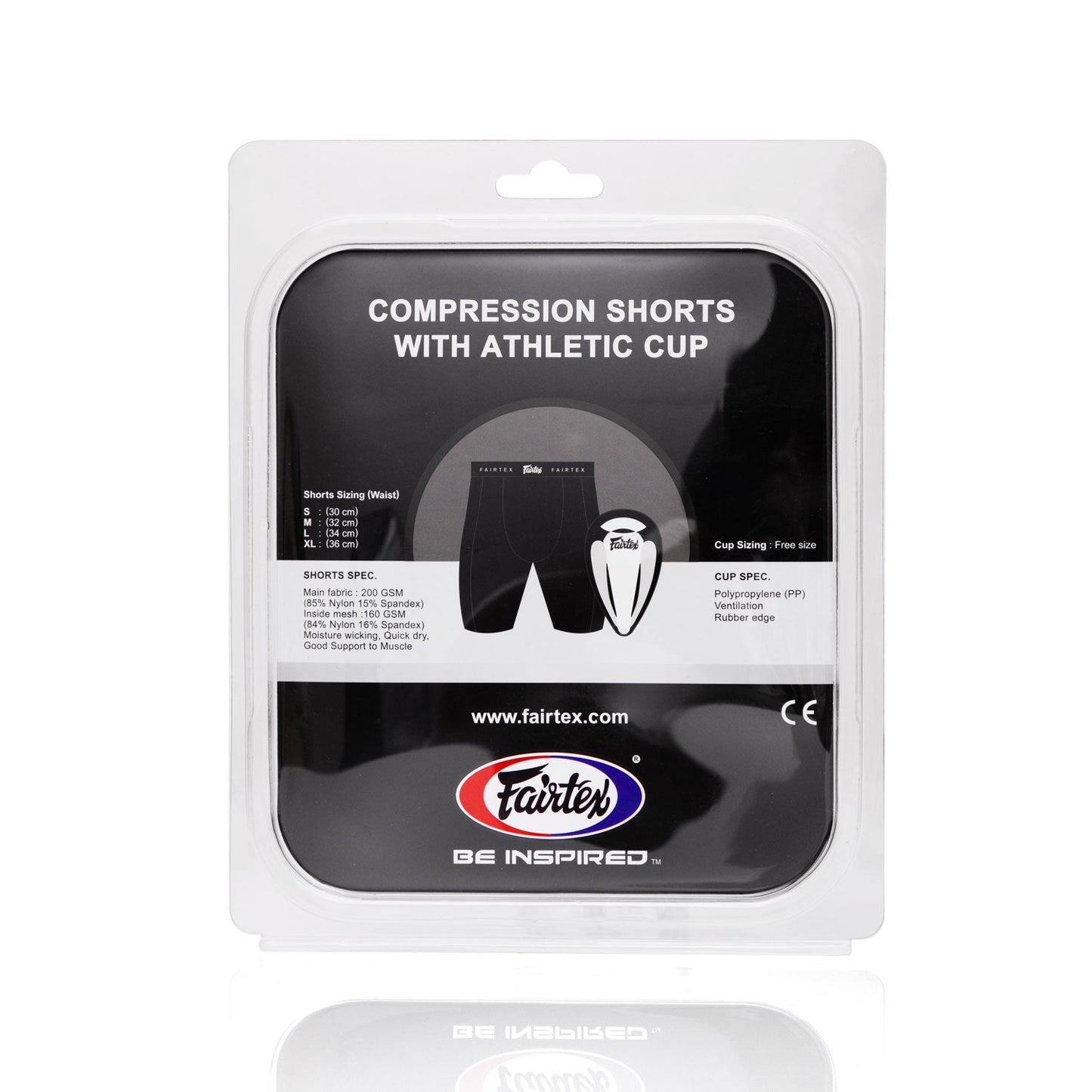 Fairtex GC3 Compression Shorts With Athletic Cup