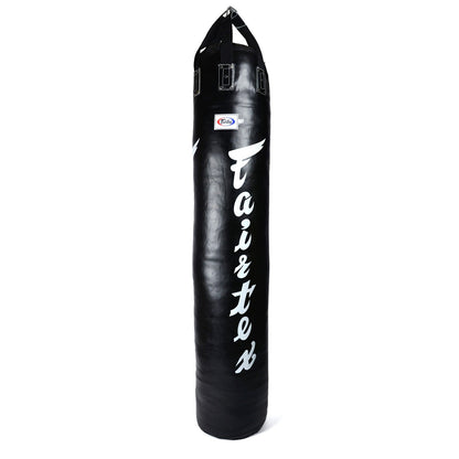 Fairtex HB6 6ft Muaythai Banana Bag - Black-White (UN-FILLED)