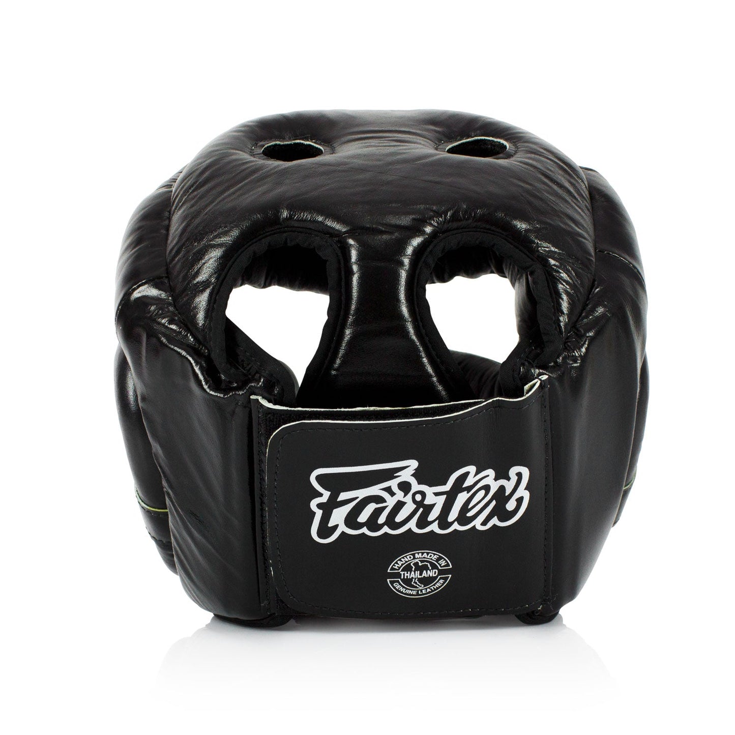 Fairtex HG13 Diagonal Vision Sparring Headguard - Black