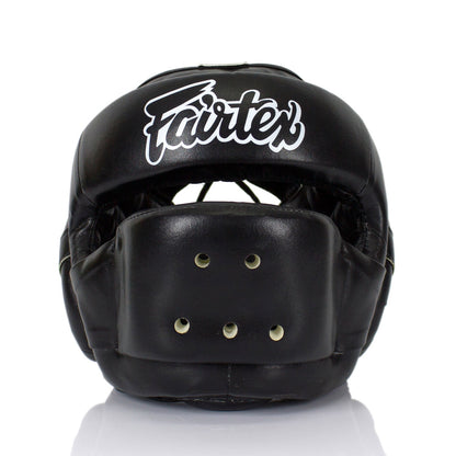 Fairtex HG14 Full Face Protector Headguard - Black