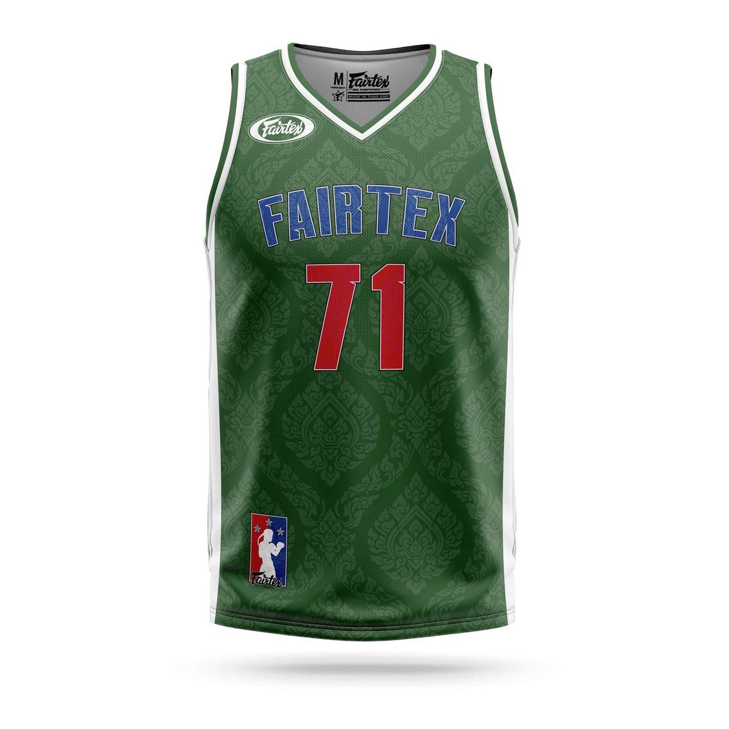 JS19 Fairtex Basketball Jersey Green