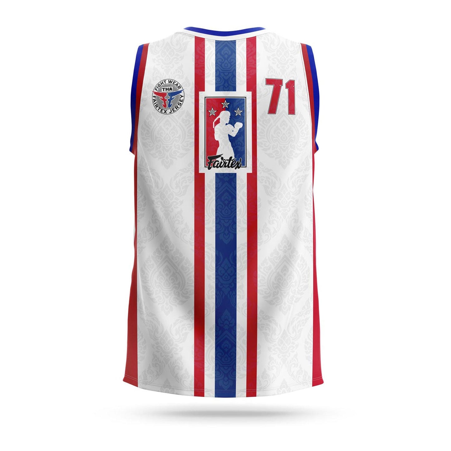 Fairtex JS19 Basketball Jersey - White