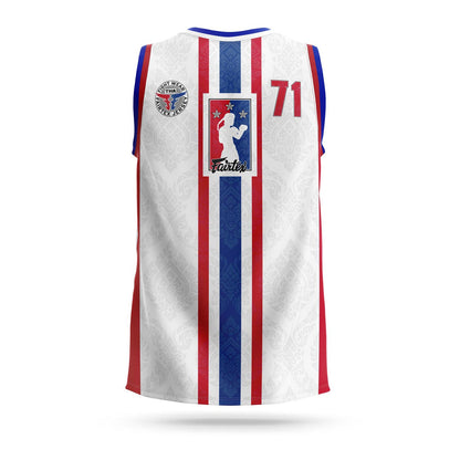 Fairtex JS19 Basketball Jersey - White