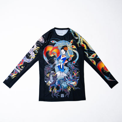 Meerkatsu Heavenly Footlock V2 Long Sleeve Rashguard