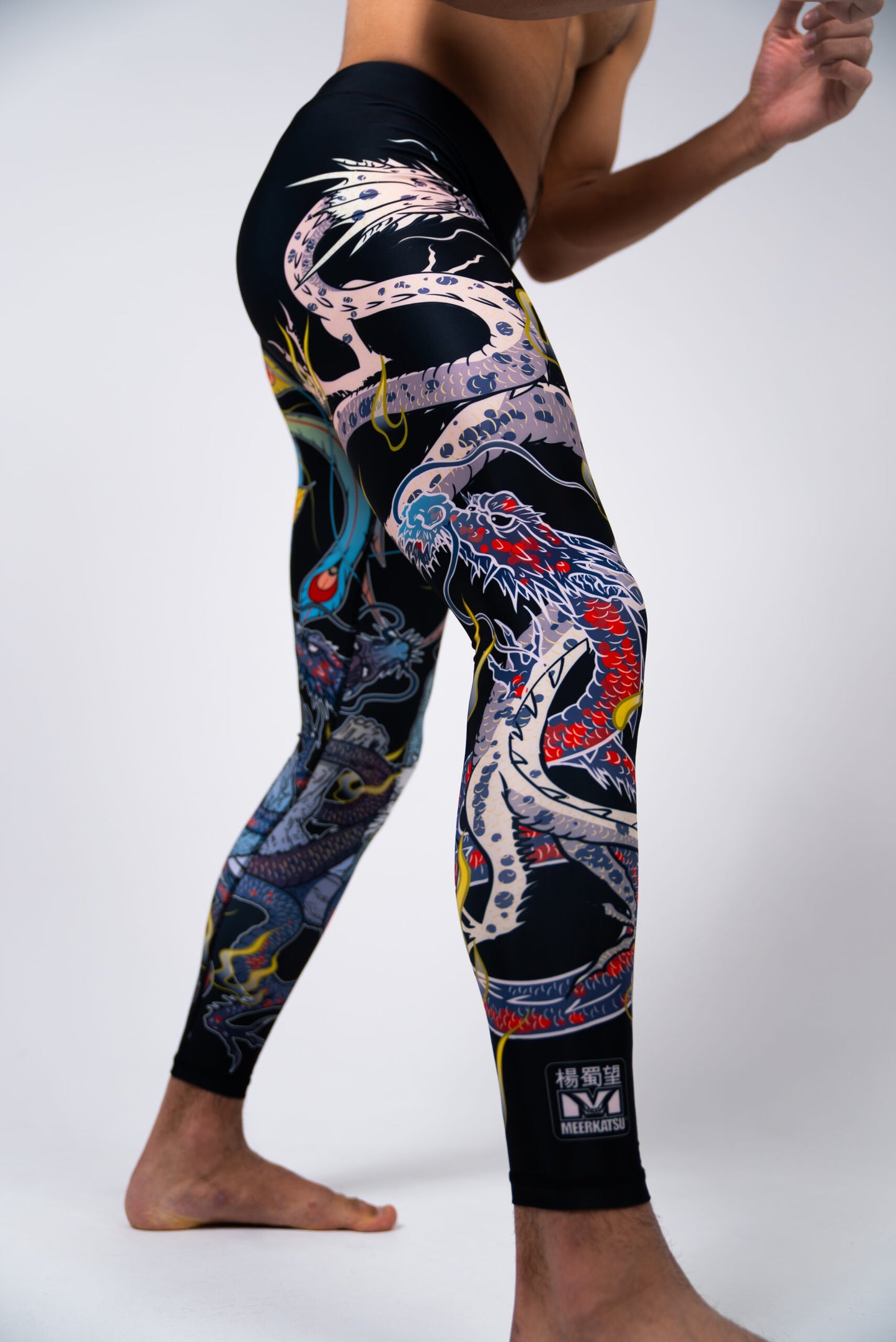 Meerkatsu Heavenly Footlock V2 Compression Spats | Premium BJJ No-Gi Gear