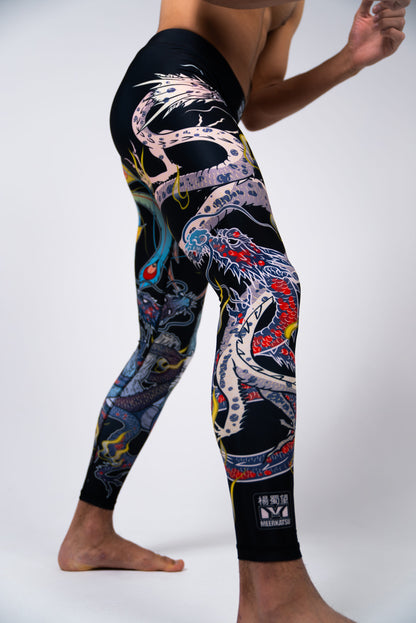 Meerkatsu Heavenly Footlock V2 Compression Spats | Premium BJJ No-Gi Gear