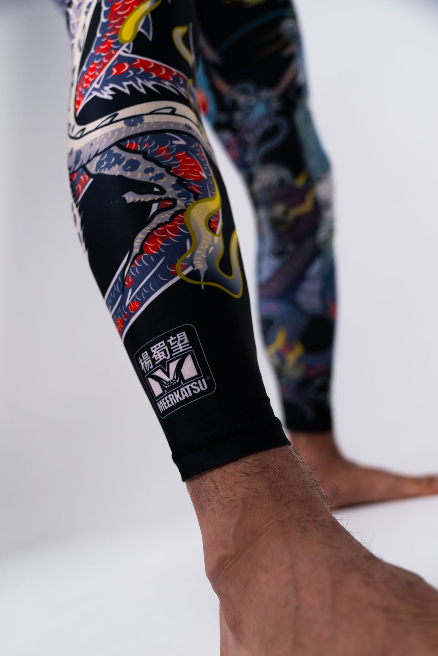 Meerkatsu Heavenly Footlock V2 Compression Spats | Premium BJJ No-Gi Gear