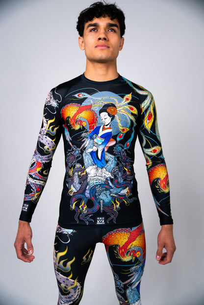 Meerkatsu Heavenly Footlock V2 Long Sleeve Rashguard