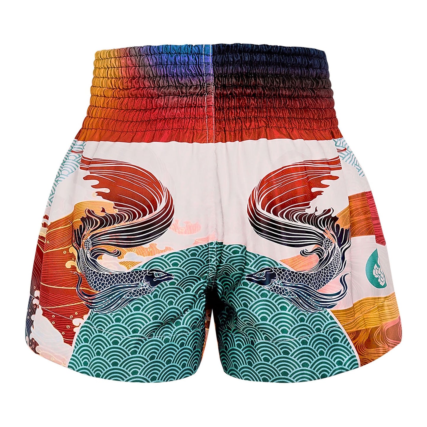 MS670 TUFF Muay Thai Shorts The Wind in The Water