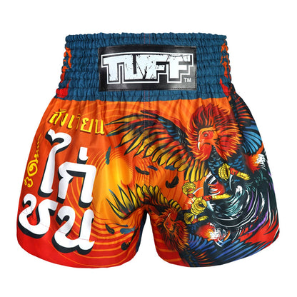 MS676 TUFF Muay Thai Shorts Lethwei Rooster