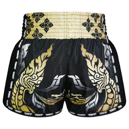 MSC107 TUFF Muaythai Shorts Retro Style The King Of Naga