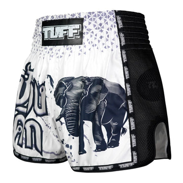 TUFF Muaythai Shorts Retro Style - MSC112 - War Elephant