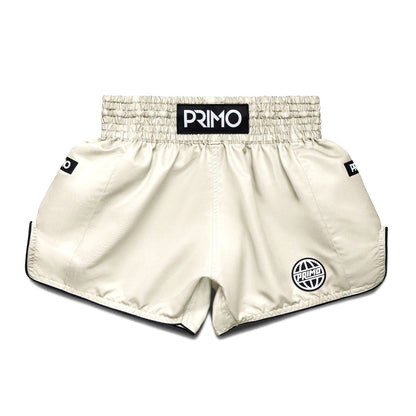 Primo Muay Thai Shorts - Alta Series -  Cream