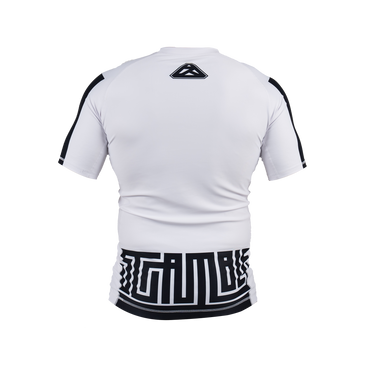 Scramble Ranked Rashguard Short Sleeve- Black