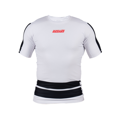 Scramble Ranked Rashguard Short Sleeve- Black