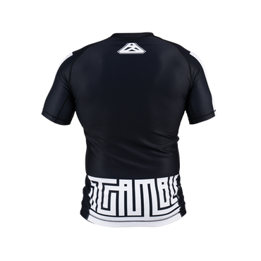 Scramble Ranked Rashguard Short Sleeve - White
