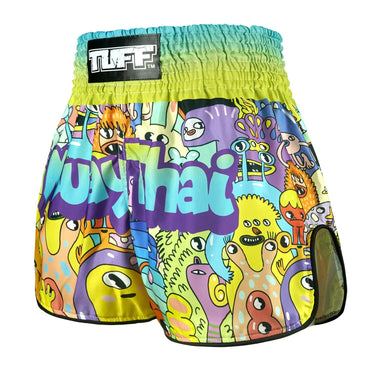 TUFF Kids Muay Thai Shorts - RMS107 - We Come In Peace