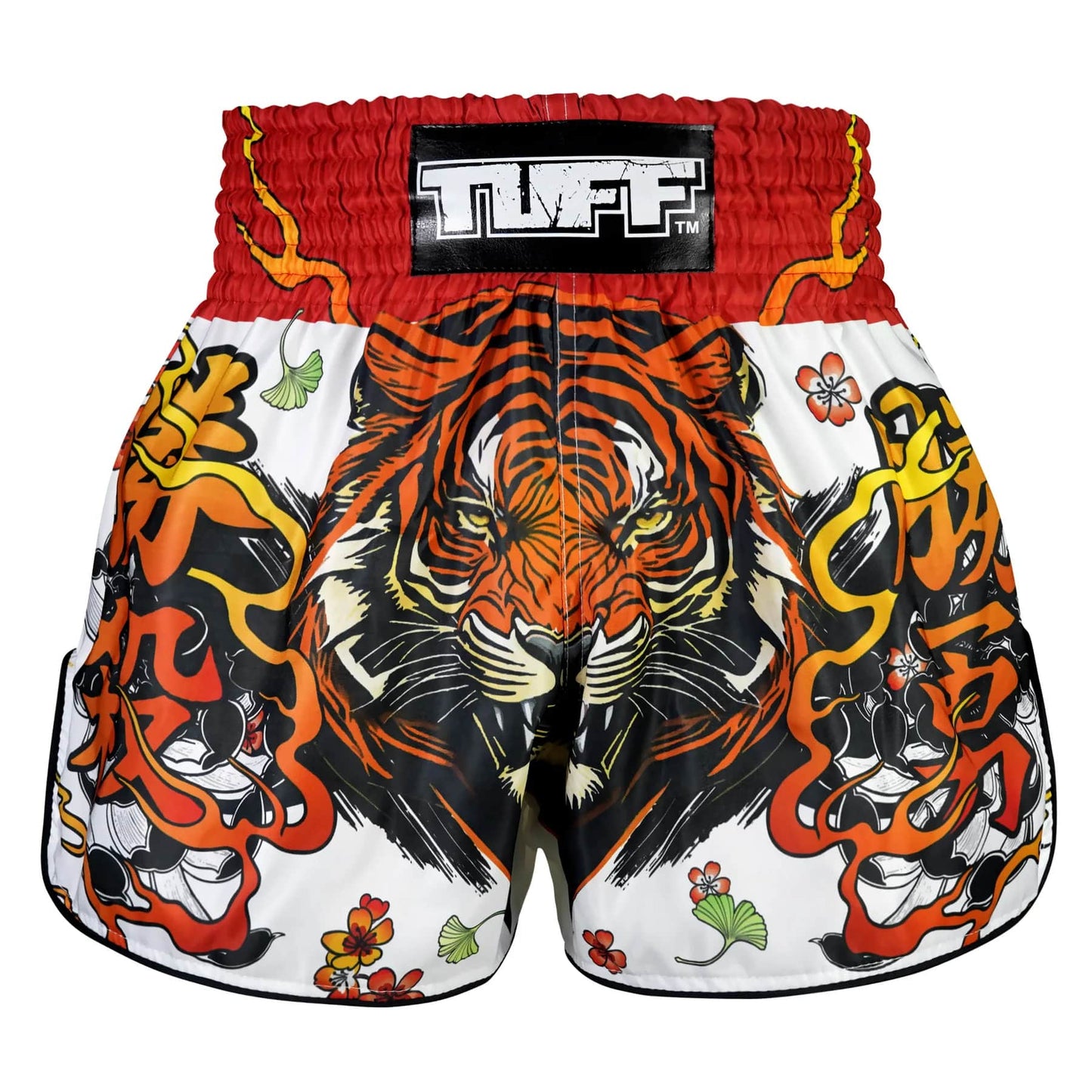 TUFF High-Cut Retro Muaythai Shorts - RMS110 - Tora Chikara Power of Tiger
