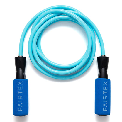 ROPE3 Fairtex Ball Bearing Skipping Rope Light Blue
