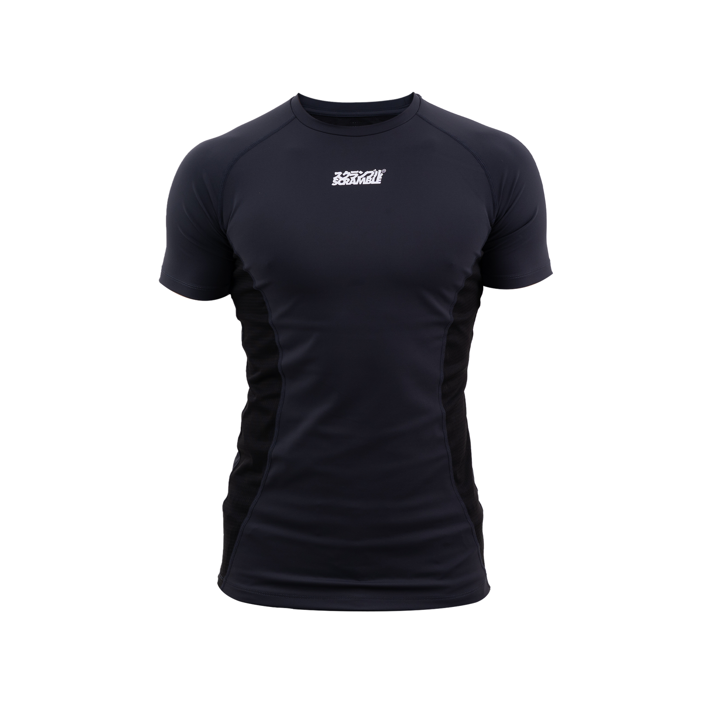 Scramble Shinobi Rashguard Short Sleeve – Black