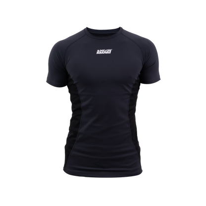Scramble Shinobi Rashguard Short Sleeve – Black