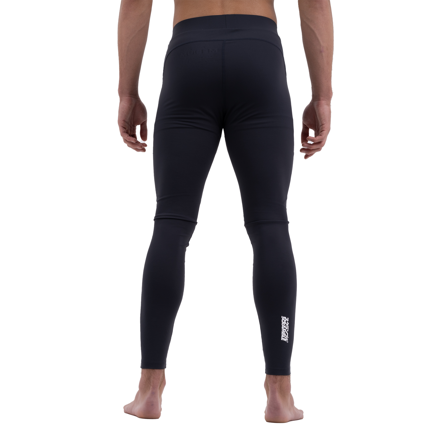 Scramble Shinobi Compression Black Spats | No-Gi BJJ Performance