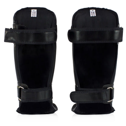 Fairtex SP3 Double Padded Shin Pads - Black