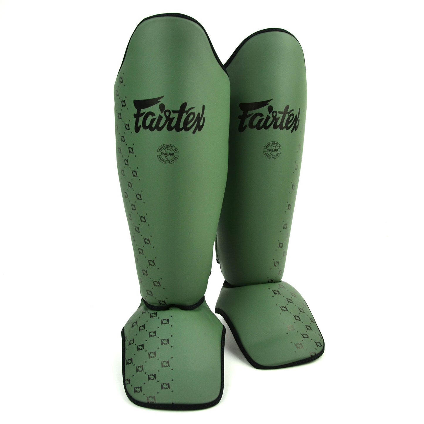 SP5 Fairtex Shin Pads Olive Green