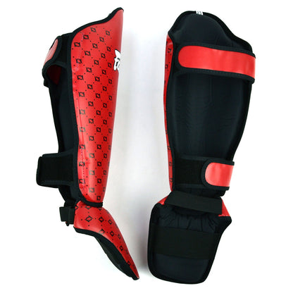 Fairtex SP5 Shin Pads - Red