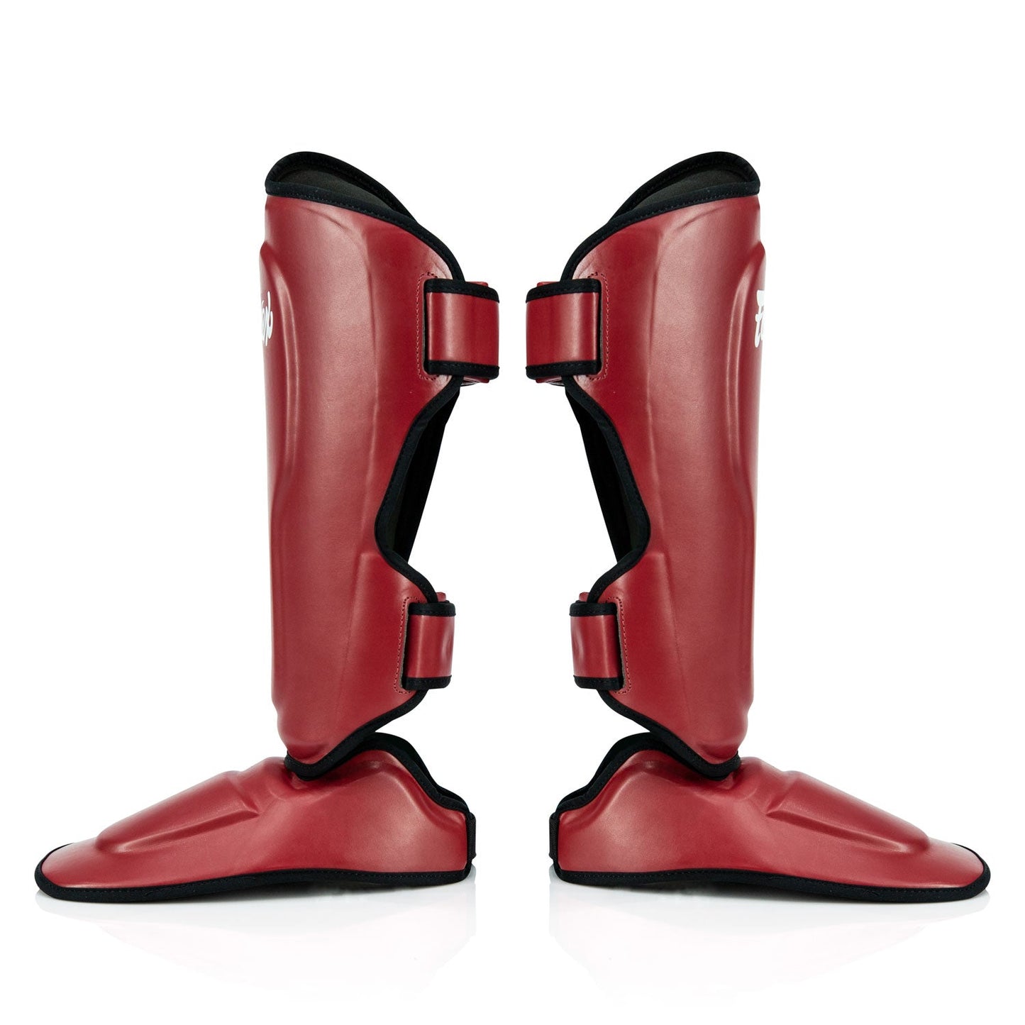 Fairtex SP9 Ultra Ergo Shin Pads - Red
