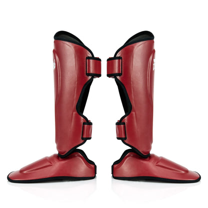 Fairtex SP9 Ultra Ergo Shin Pads - Red
