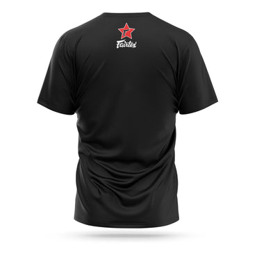 Fairtex TS4 Vintage Cotton T-Shirt - Black