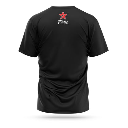 Fairtex TS4 Vintage Cotton T-Shirt - Black