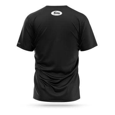 TS7 Fairtex Script Logo Cotton T-Shirt Black