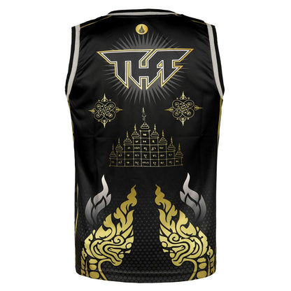 TUFF Tank Top - TT102 - Thai King Of Naga Black