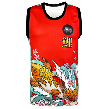 TT109 TUFF Tank Top Japanese Koi Fish