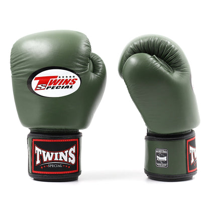 Twins Special BGVL3 Boxing Gloves - Olive