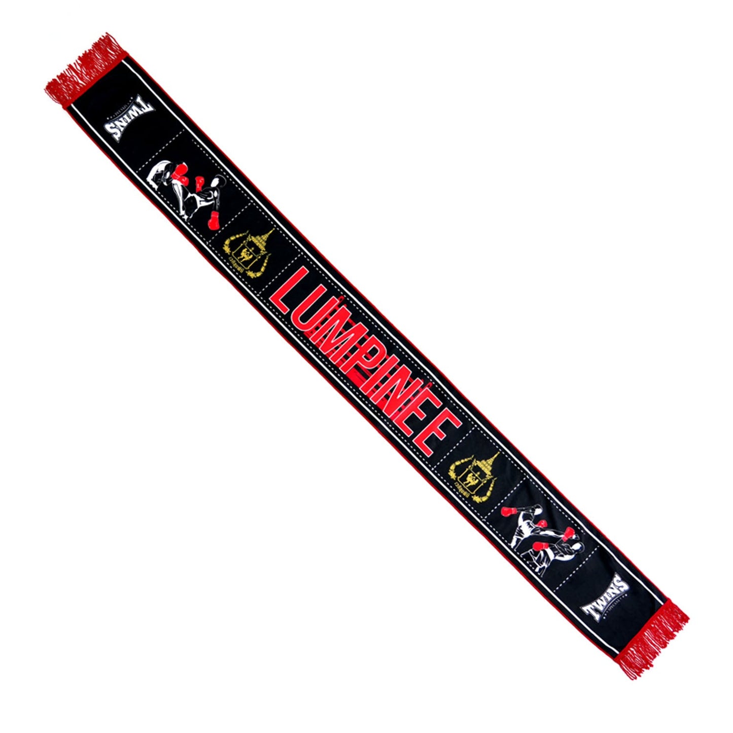 Twins Special Limited Edition Scarf - 01 - Black-Red