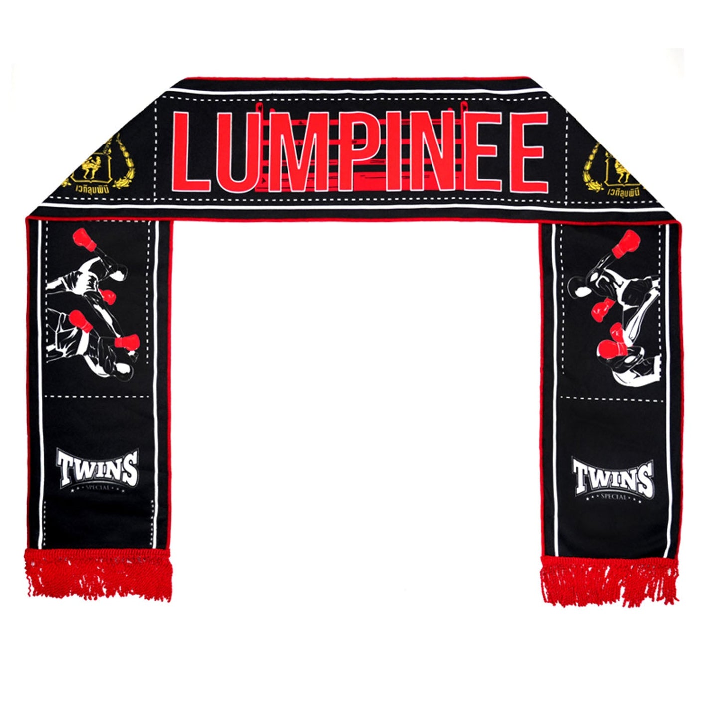 Twins Special Limited Edition Scarf - 01 - Black-Red