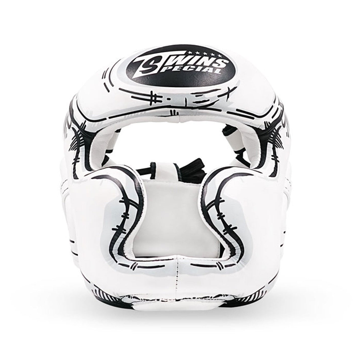 Twins Special FHGL3-66 Leather Sparring Headguard - Comic