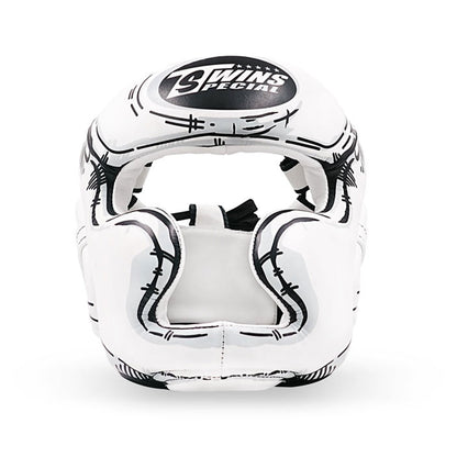Twins Special FHGL3-66 Leather Sparring Headguard - Comic