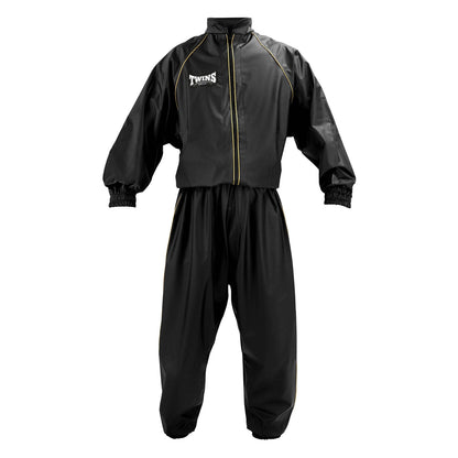 Twins Special VSS1 Classic Vinyl Sweatsuit - Black-Gold