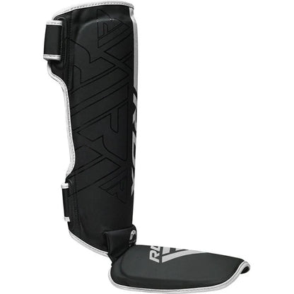 RDX F6 KARA MMA Shin Instep Guards Black White