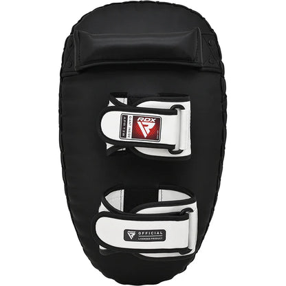 RDX T3 Black/White Muay Thai Kick Pads